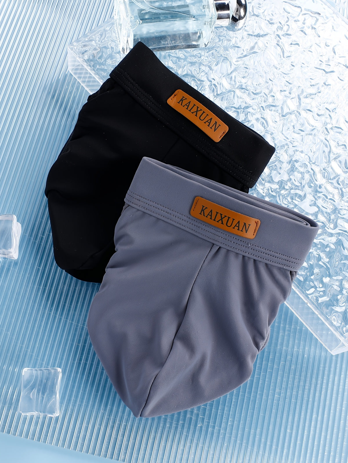 Boxer de sport séchage rapide microfibre homme — lot de 2, uni