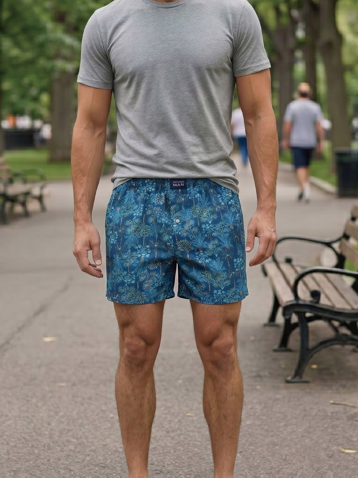 Boxer d'intérieur bambou homme — lot de 3