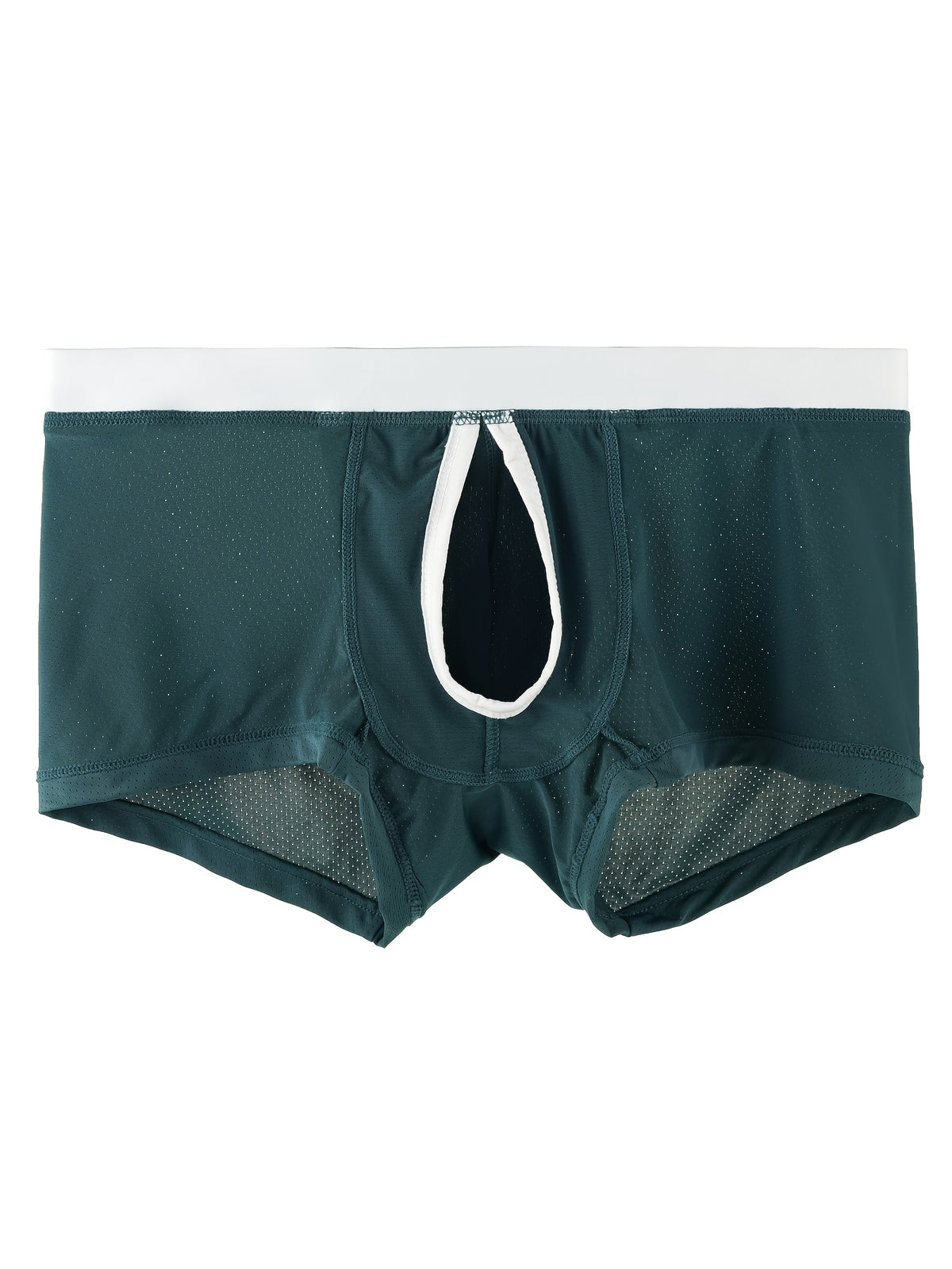 Boxer grande taille respirant microfibre homme — lot de 3, uni