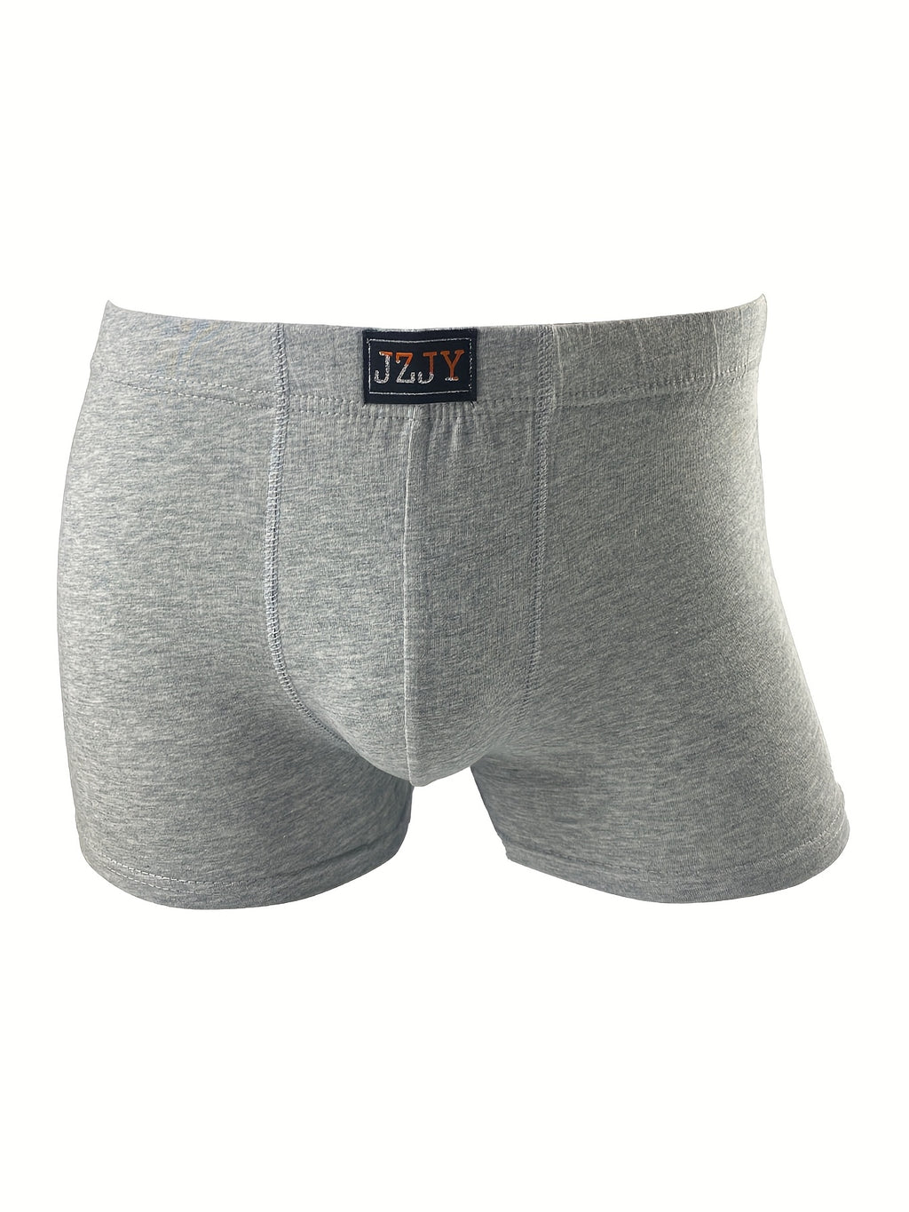 Boxer large de sport coton homme — lot de 5, uni, assortiment E