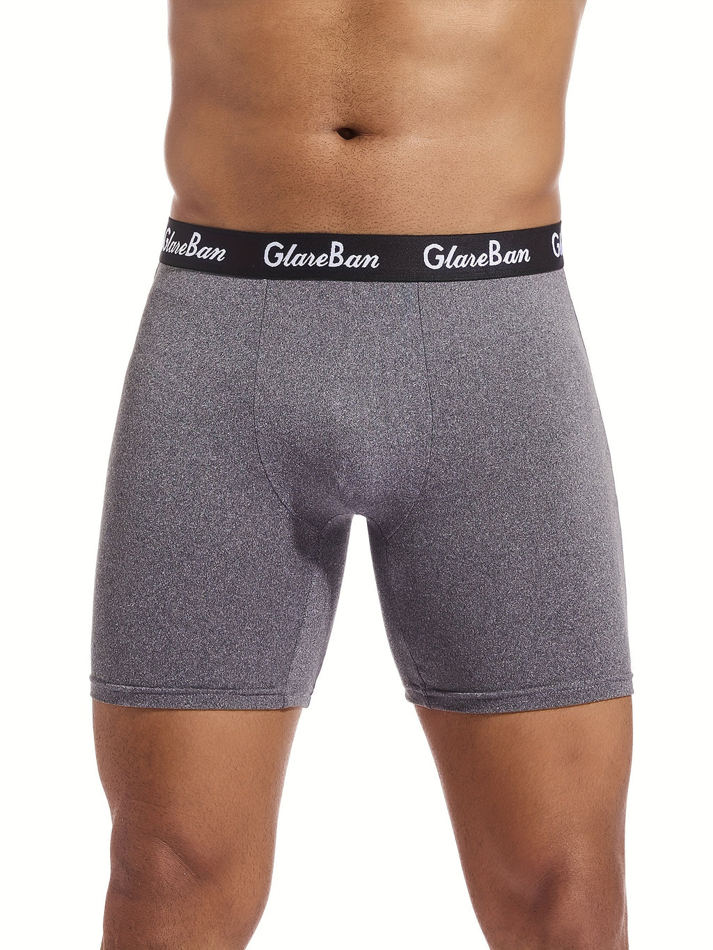 Boxer long microfibre homme — lot de 10, imprimé