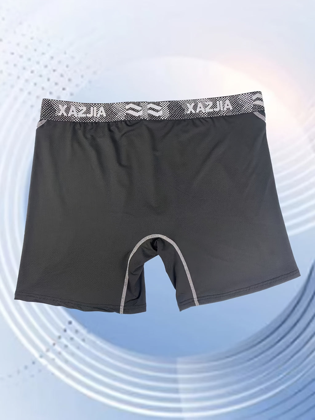 Slip long grande taille microfibre homme — lot de 5, uni