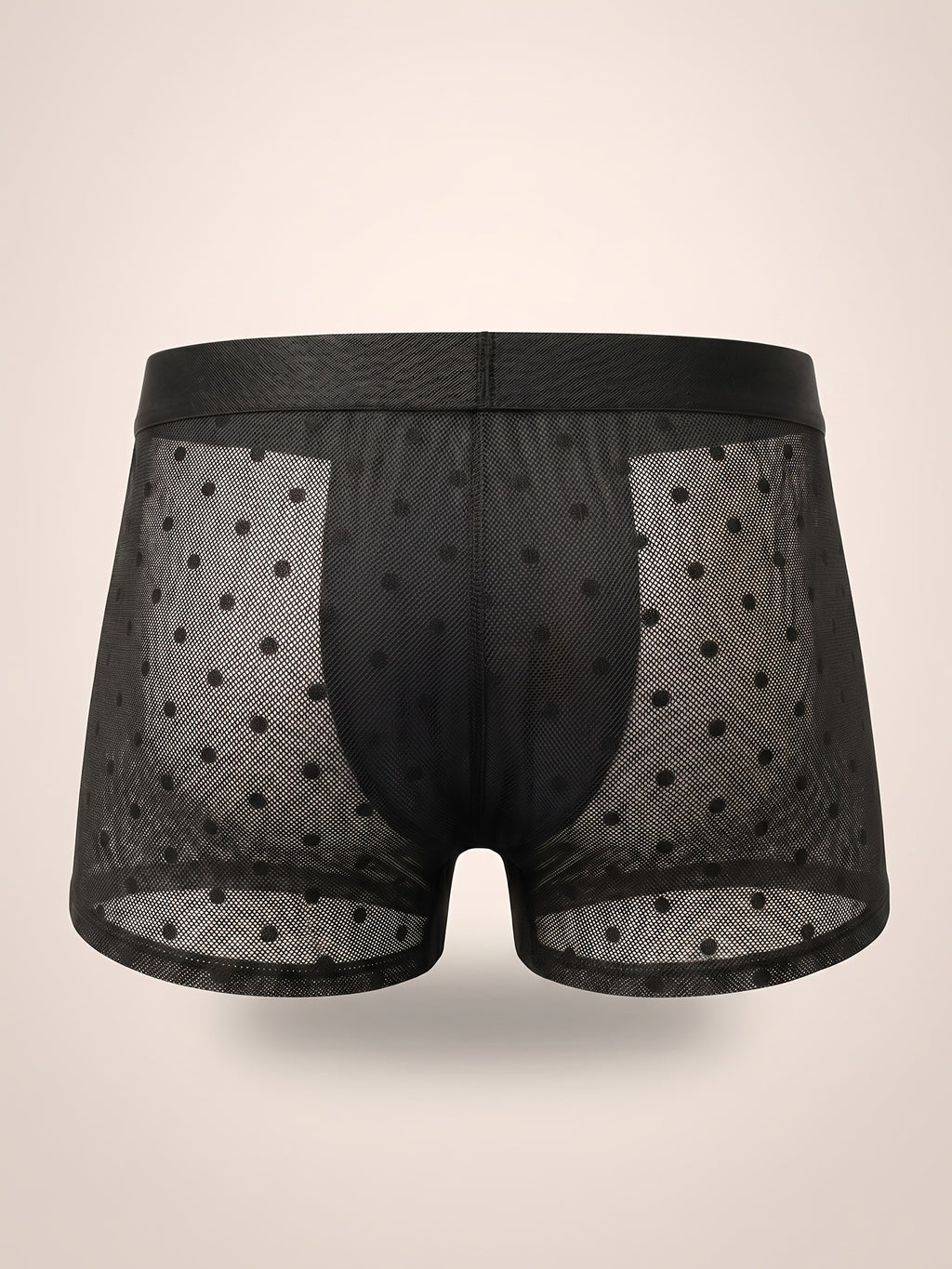 Boxer taille basse séchage rapide homme, noir — vue 6