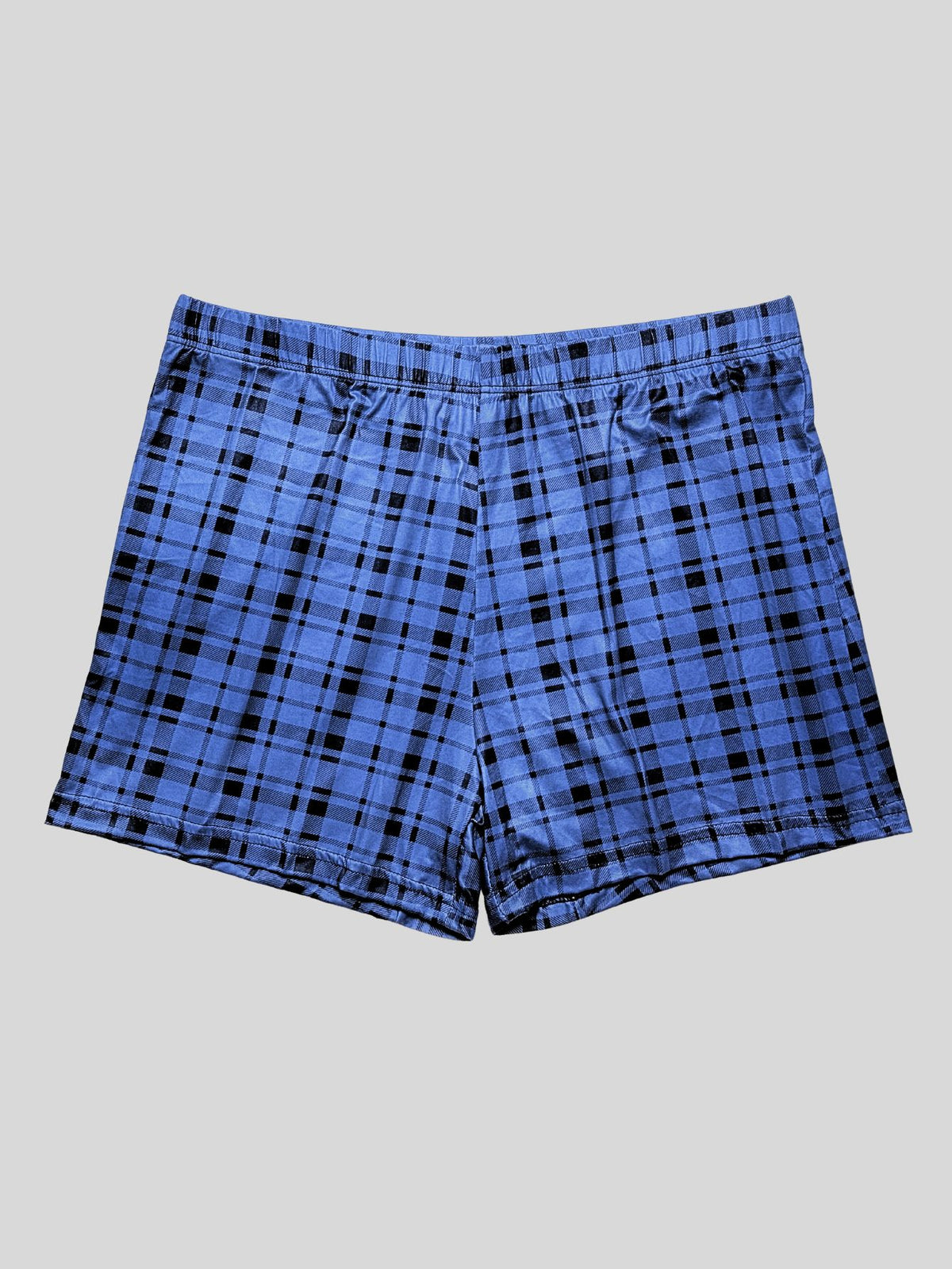 Boxer microfibre homme — lot de 6, à carreaux