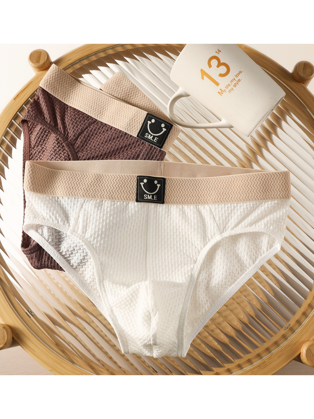 Slip respirant microfibre homme — lot de 4, uni, du S au XL