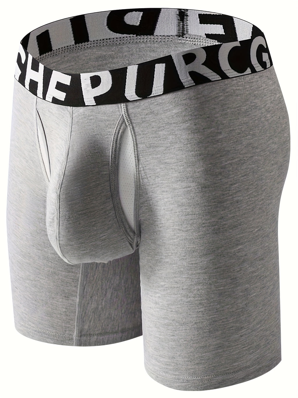Boxer long de sport bambou homme — lot de 3, noir vert bleu