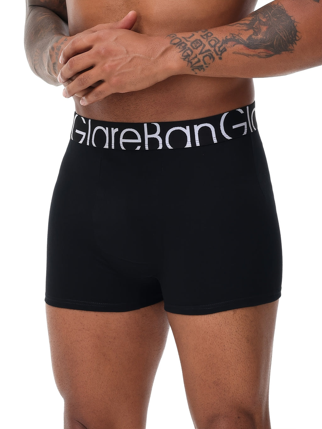 Boxer de sport coton homme — lot de 3, uni