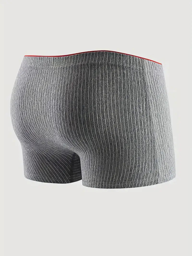 Boxer doux respirant homme — lot de 4, maille technique