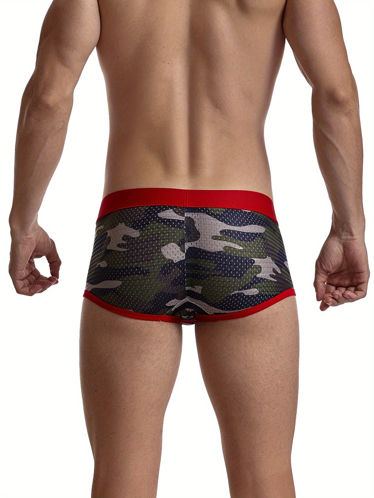 Boxer de sport d'intérieur microfibre homme — lot de 5, imprimé