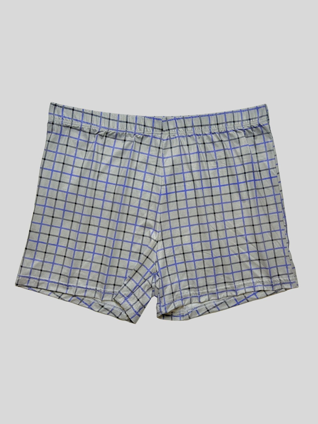 Boxer microfibre homme — lot de 6, à carreaux