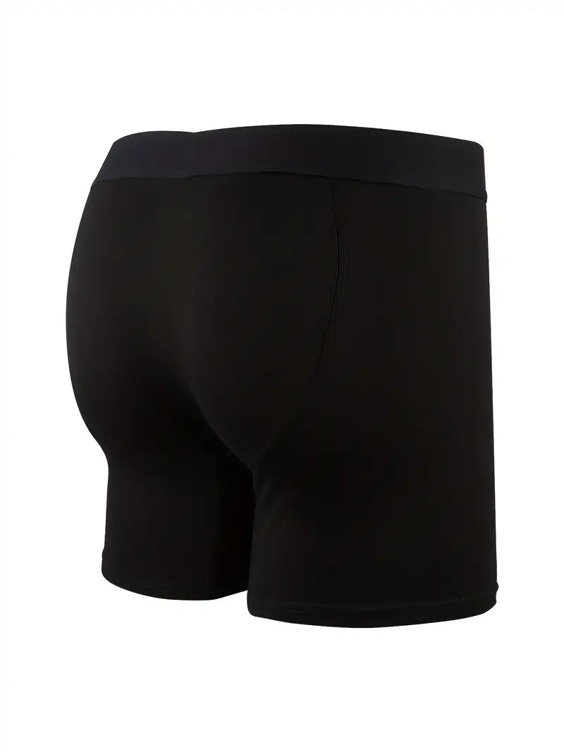 Boxer respirant homme — lot de 3, maille technique, coupe courte