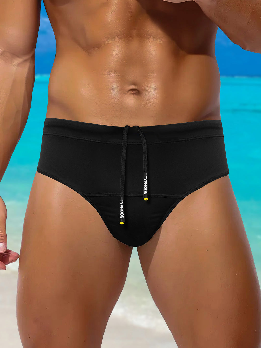 Boxer de sport séchage rapide microfibre homme, noir, noir, du S au XL