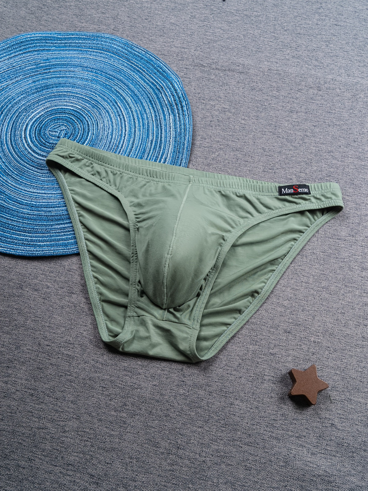 Slip moulant respirant modal homme — lot de 8, uni