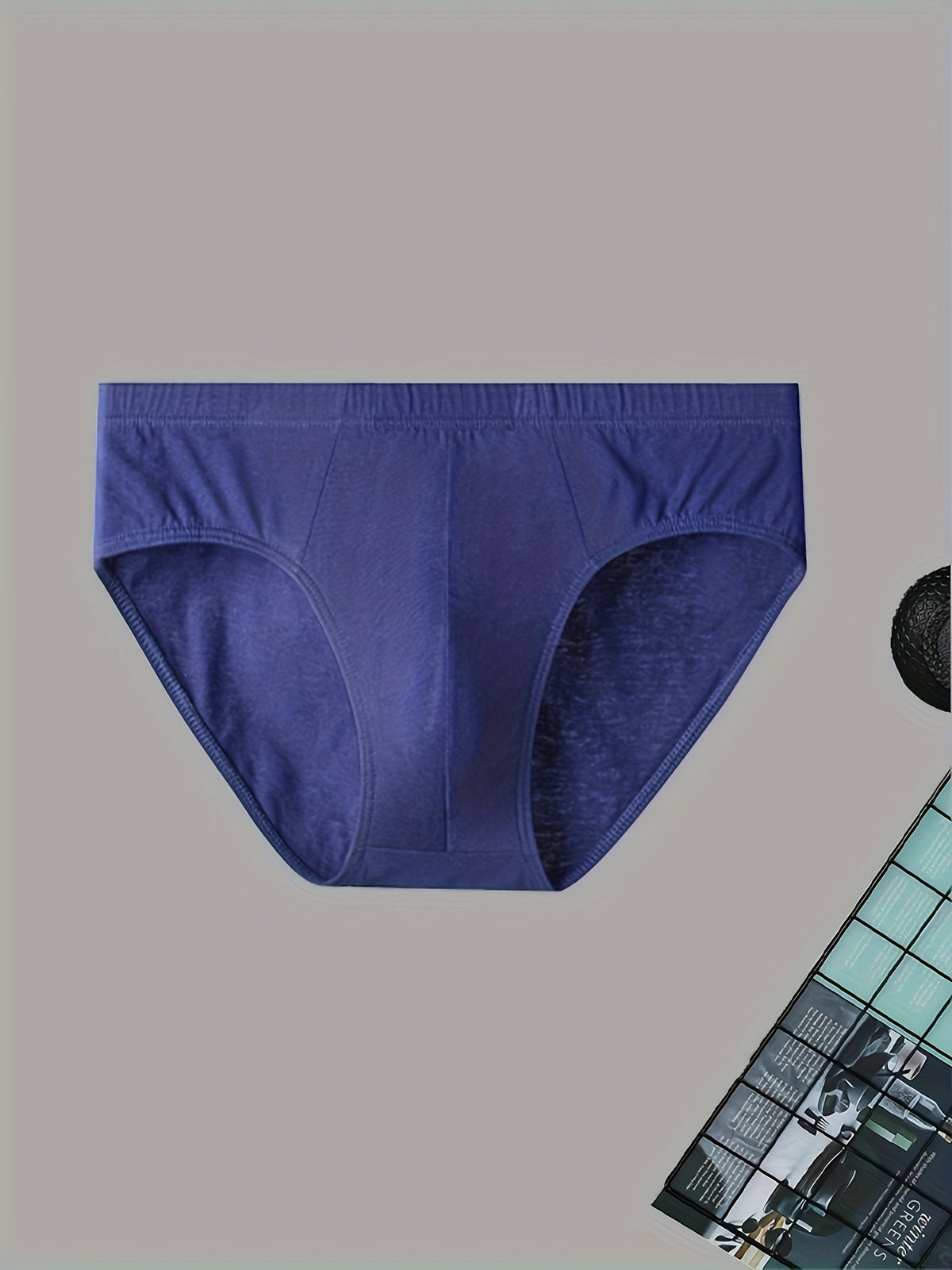 Slip séchage rapide respirant coton homme — lot de 15, uni