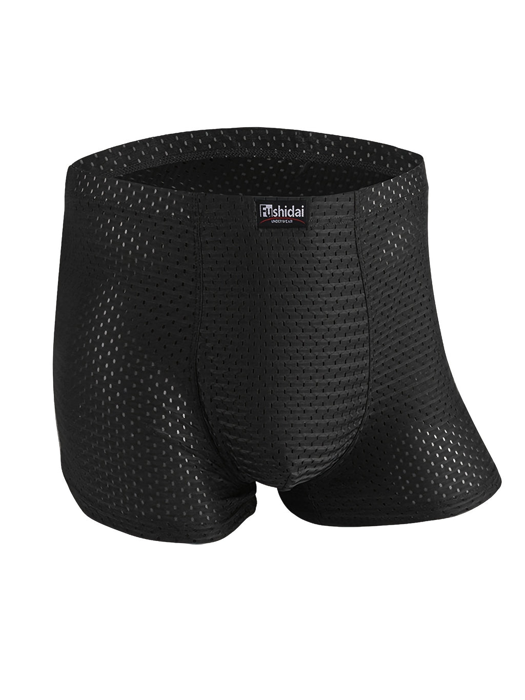 Boxer taille haute long microfibre homme — lot de 3