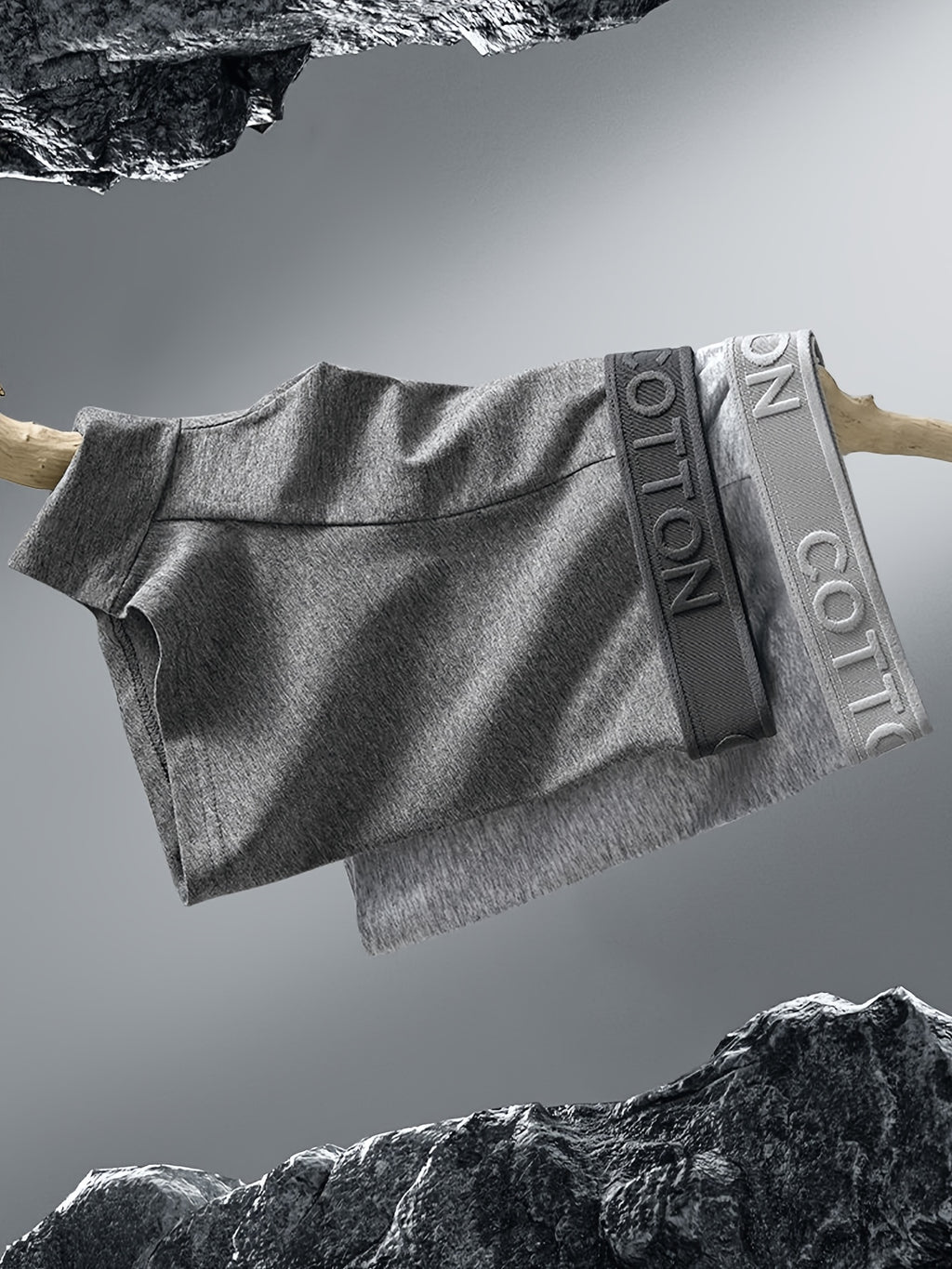 Boxer d'intérieur coton homme — lot de 5, uni, du XS au XL