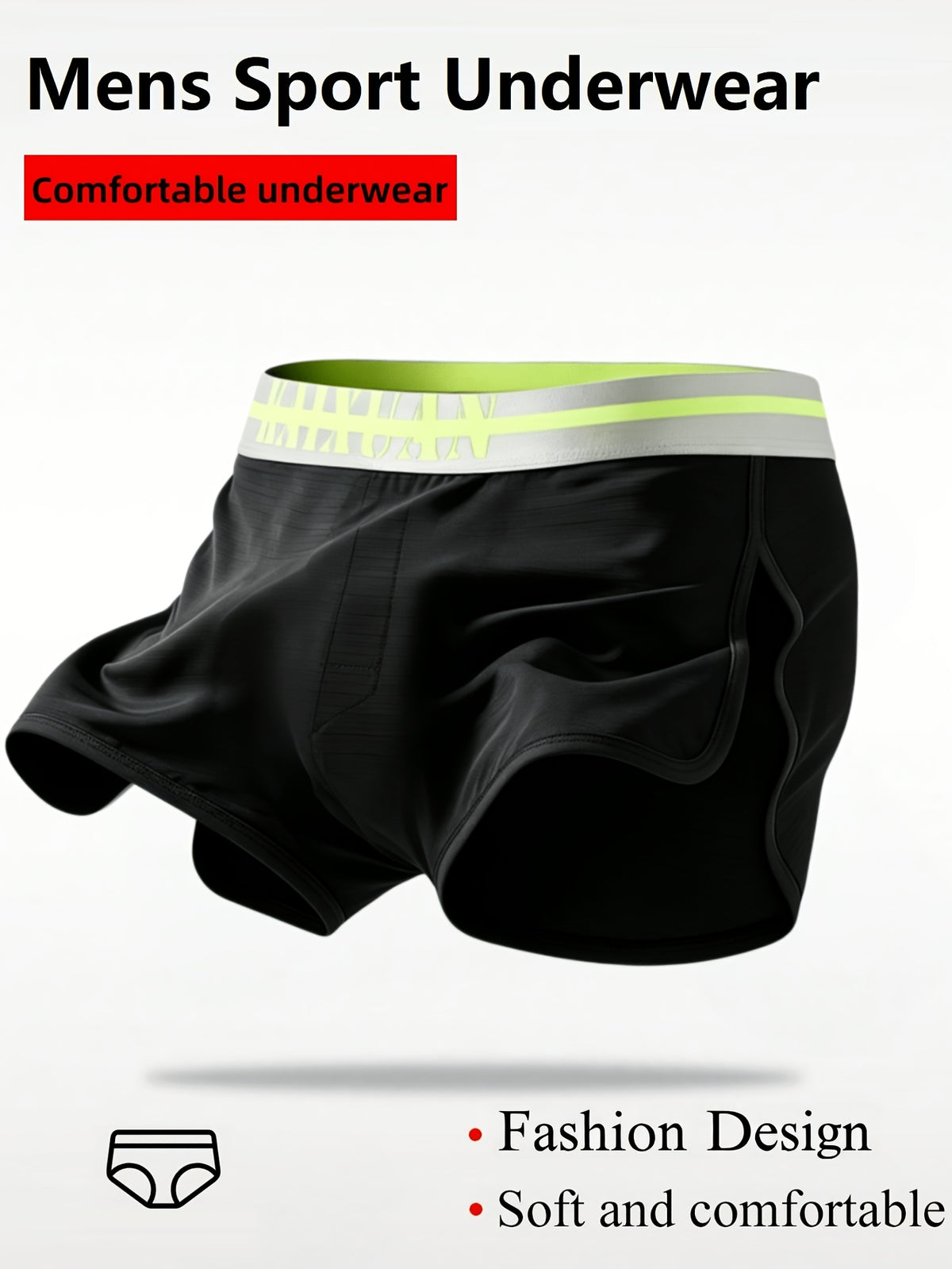 Boxer d'intérieur microfibre homme