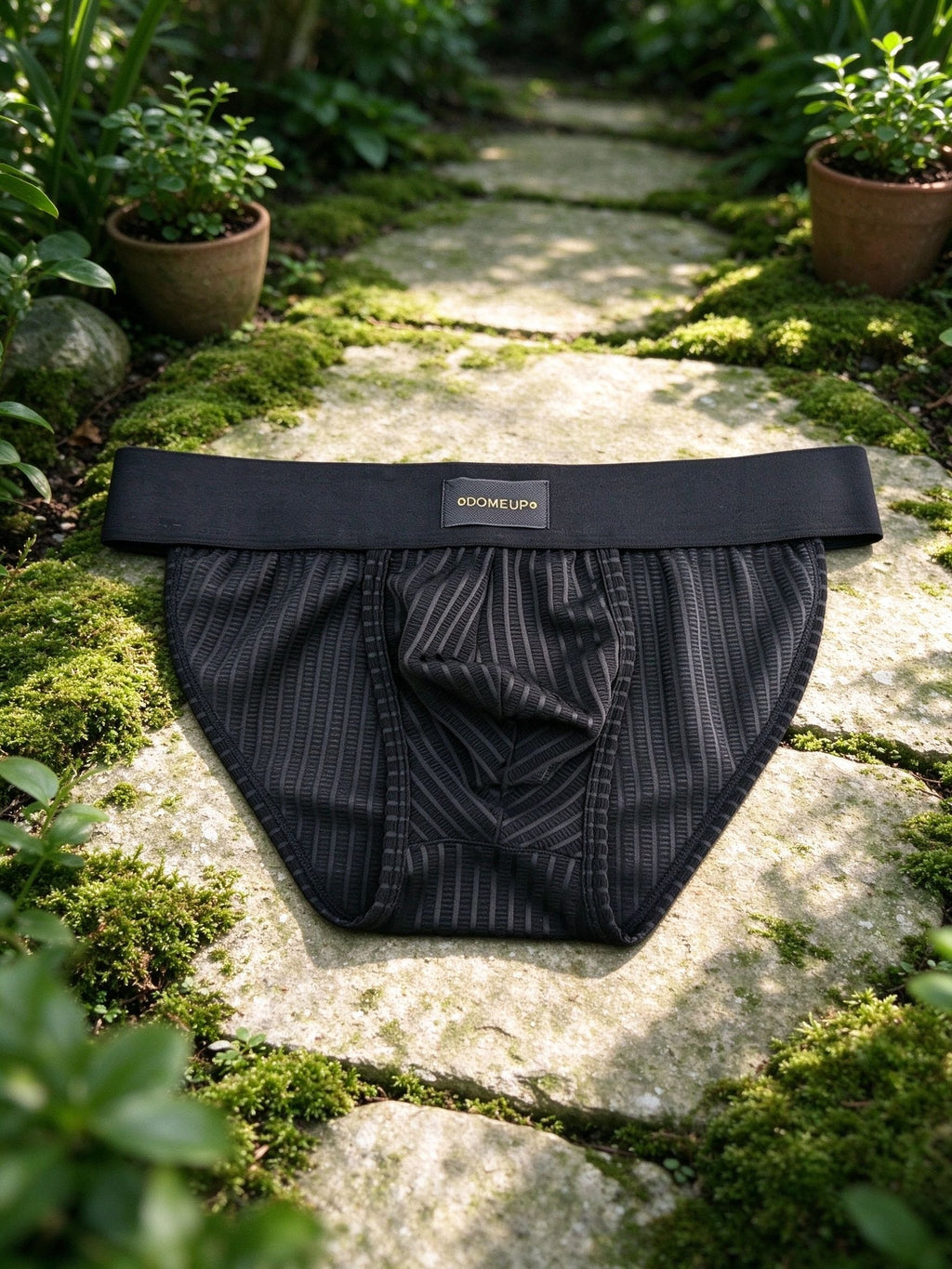 Boxer taille basse large homme, noir — vue 10