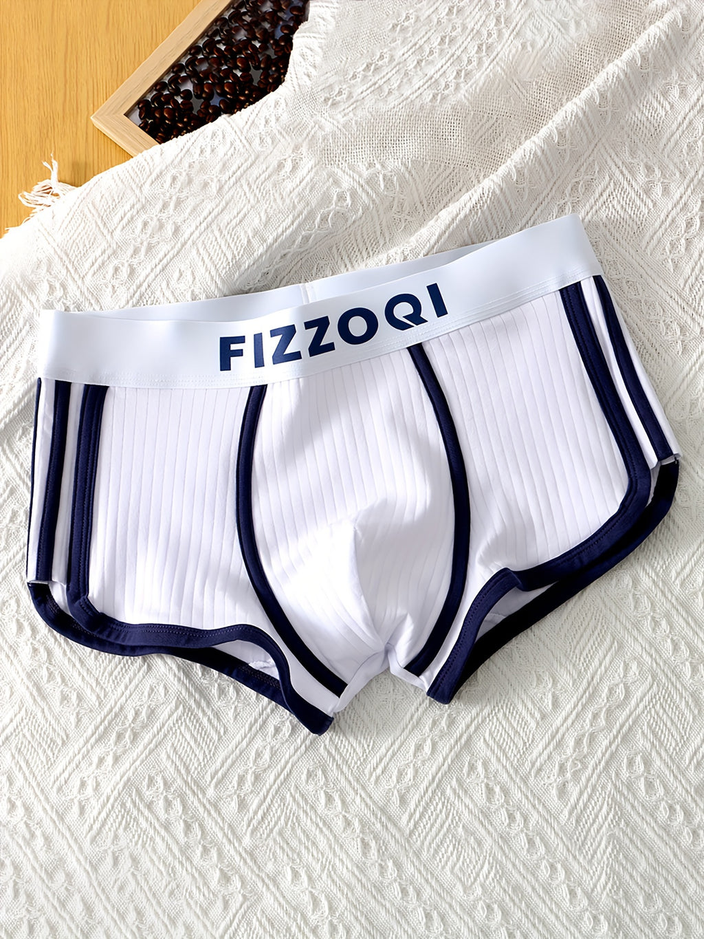 Boxer respirant coton homme — lot de 3, uni, assortiment S