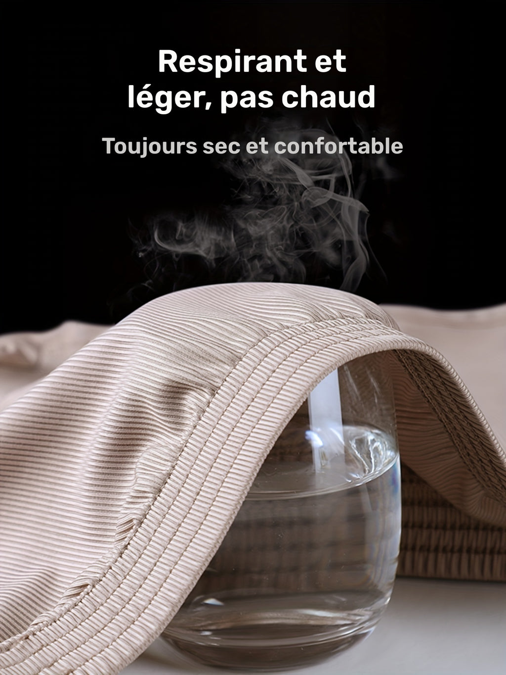 Boxer large de sport microfibre homme — lot de 3, rayé
