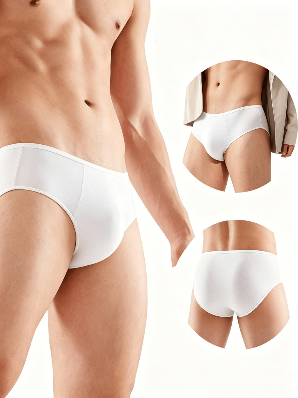 Slip de sport respirant microfibre homme — lot de 7