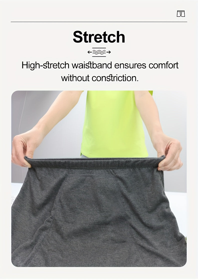 Boxer respirant microfibre homme, uni