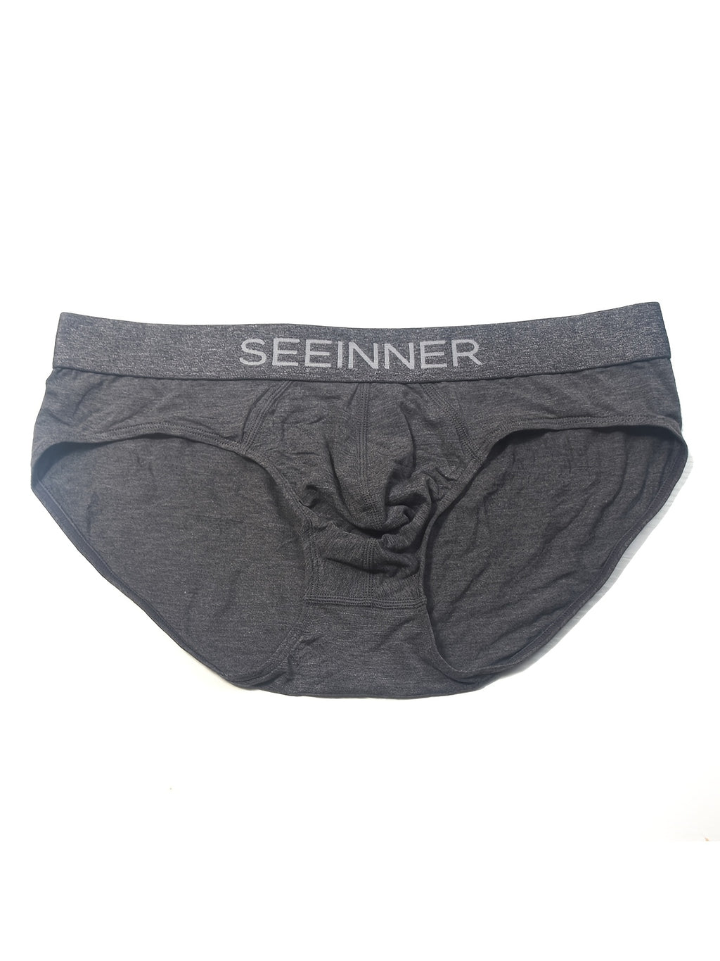 Slip taille basse respirant bambou homme — lot de 3, uni, assortiment E