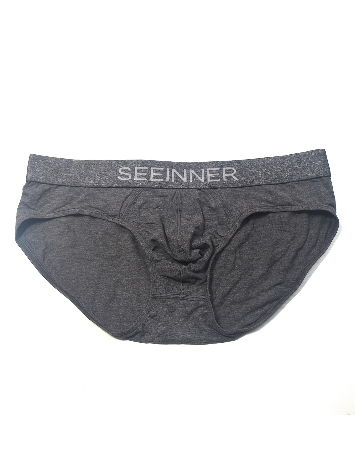 Slip taille basse respirant bambou homme — lot de 3, uni, assortiment E