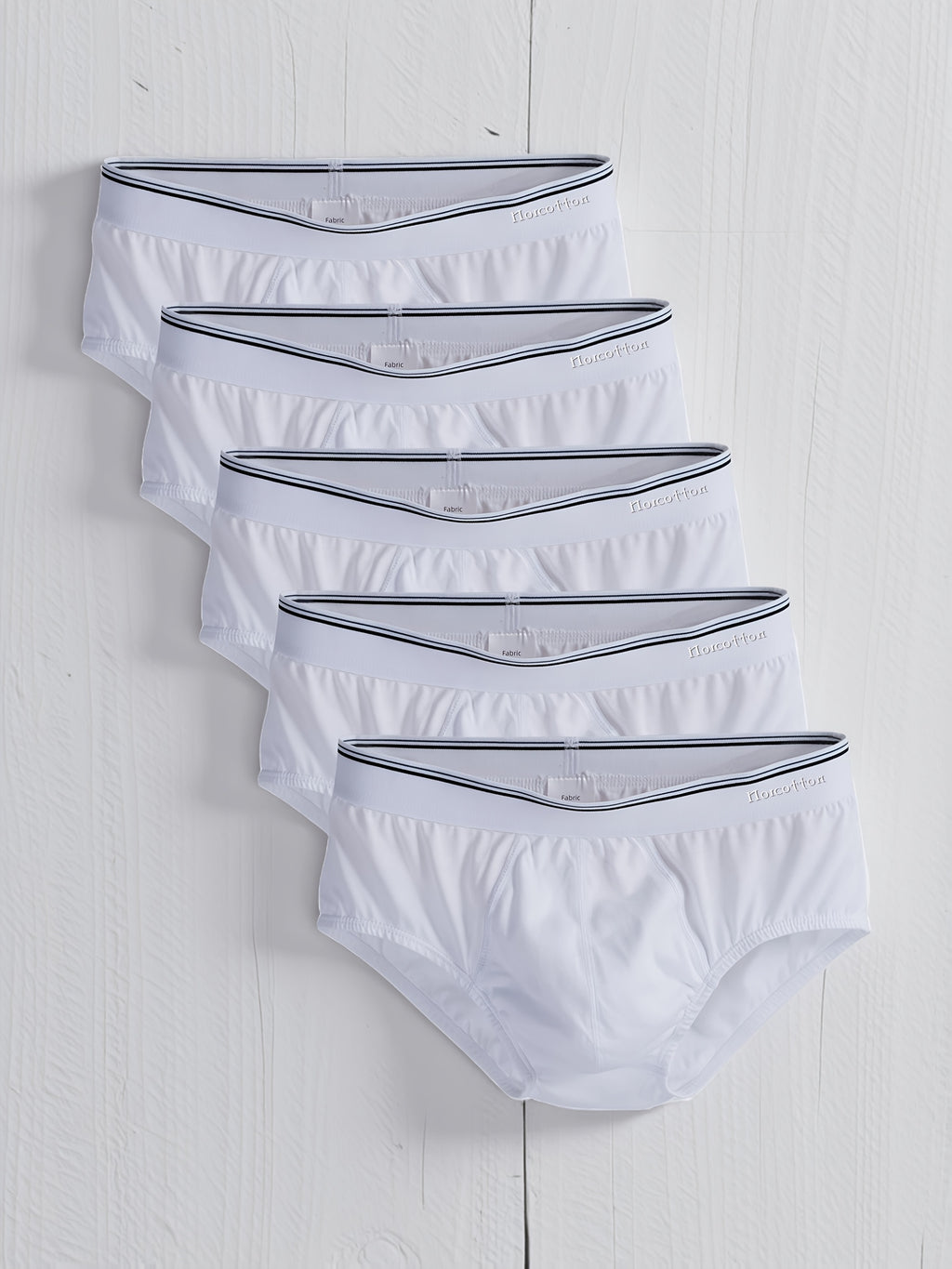 Slip coton homme — lot de 5, imprimé