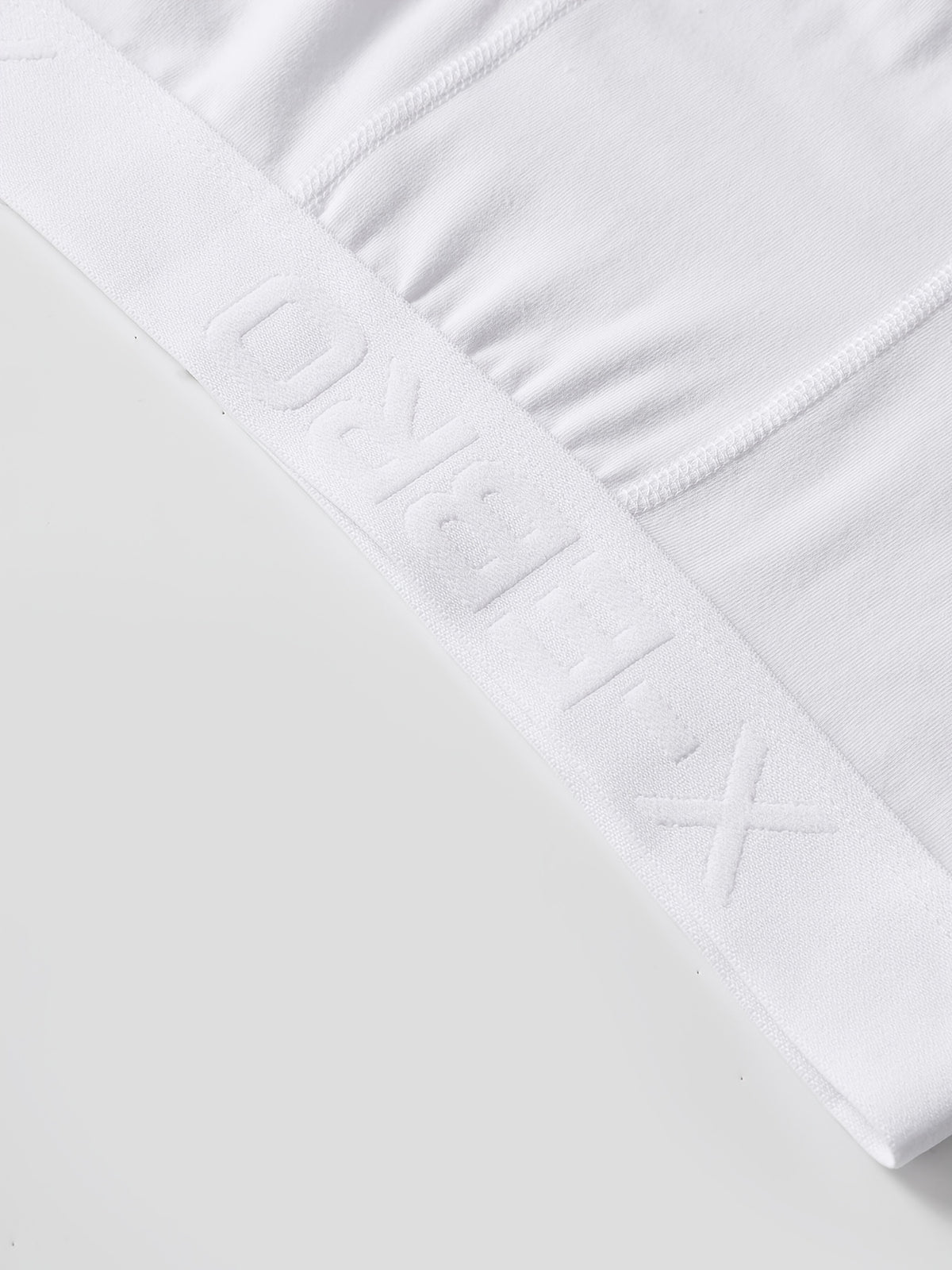 Boxer coton homme — lot de 5, blanc