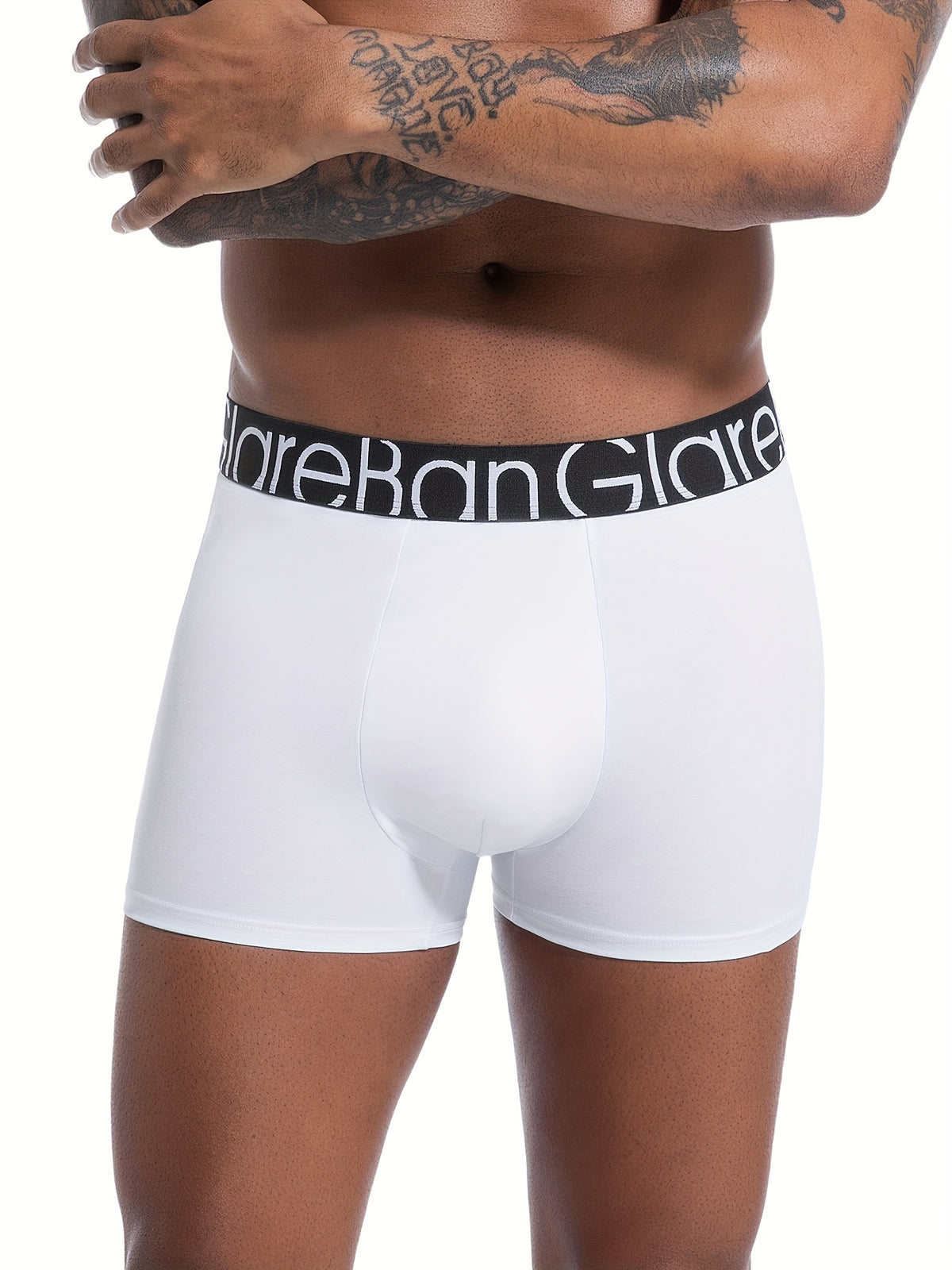 Boxer de sport coton homme — lot de 3, uni