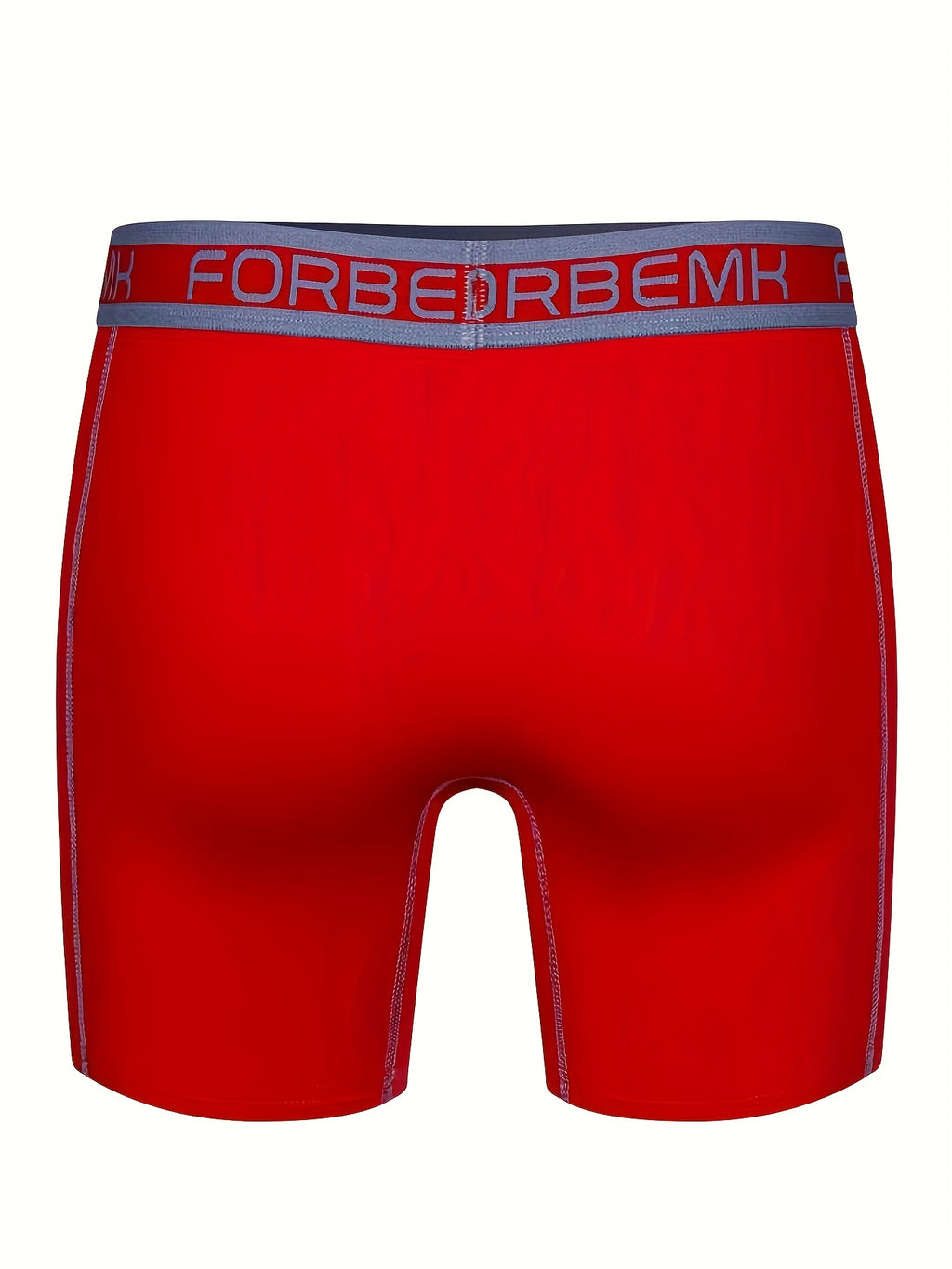 Boxer long de sport microfibre homme — lot de 5, uni, assortiment C