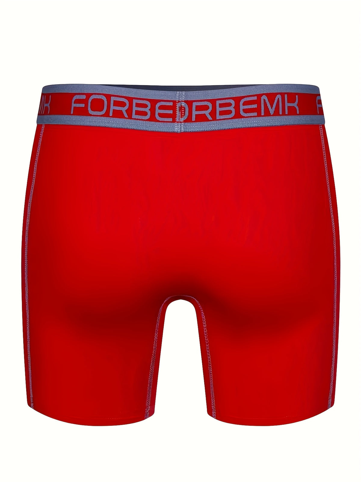 Boxer long de sport microfibre homme — lot de 5, uni, assortiment C