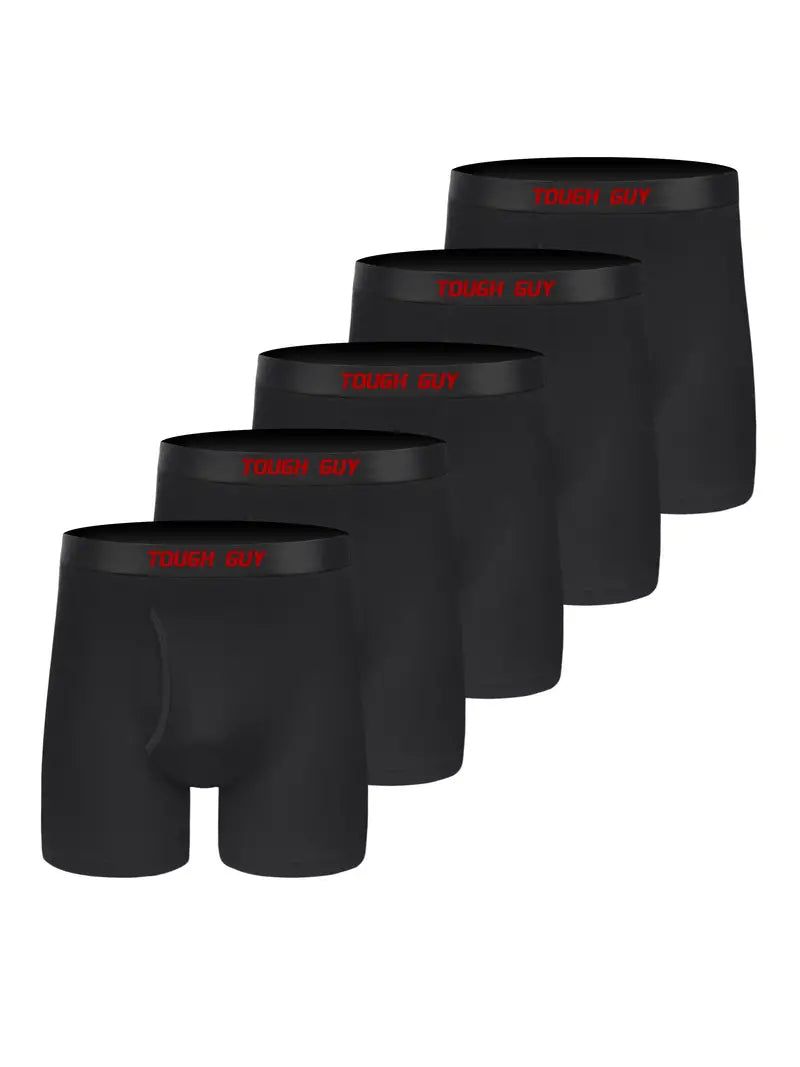 Boxer de sport homme — lot de 5, maille technique