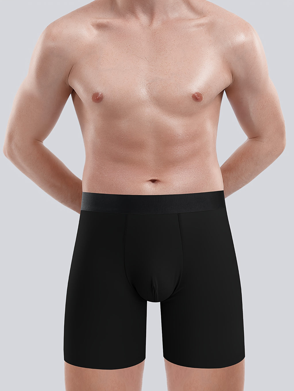 Boxer séchage rapide respirant microfibre homme — lot de 4, uni