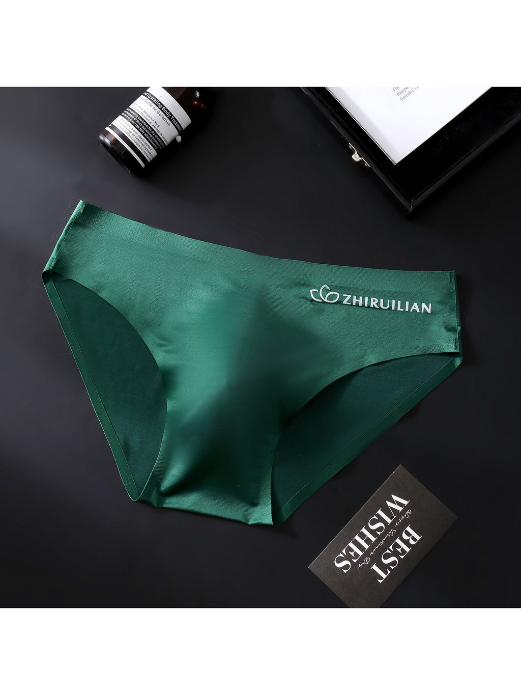 Slip de sport respirant microfibre homme — lot de 4, uni, du S au XL (modèle 3)