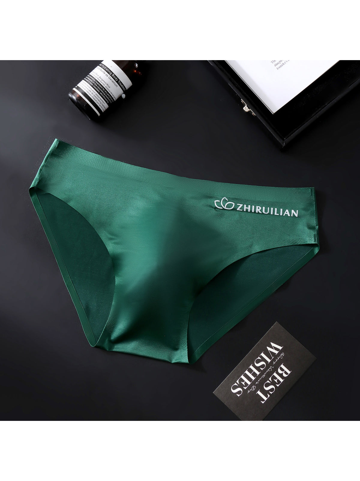 Slip de sport respirant microfibre homme — lot de 4, uni, du S au XL (modèle 3)