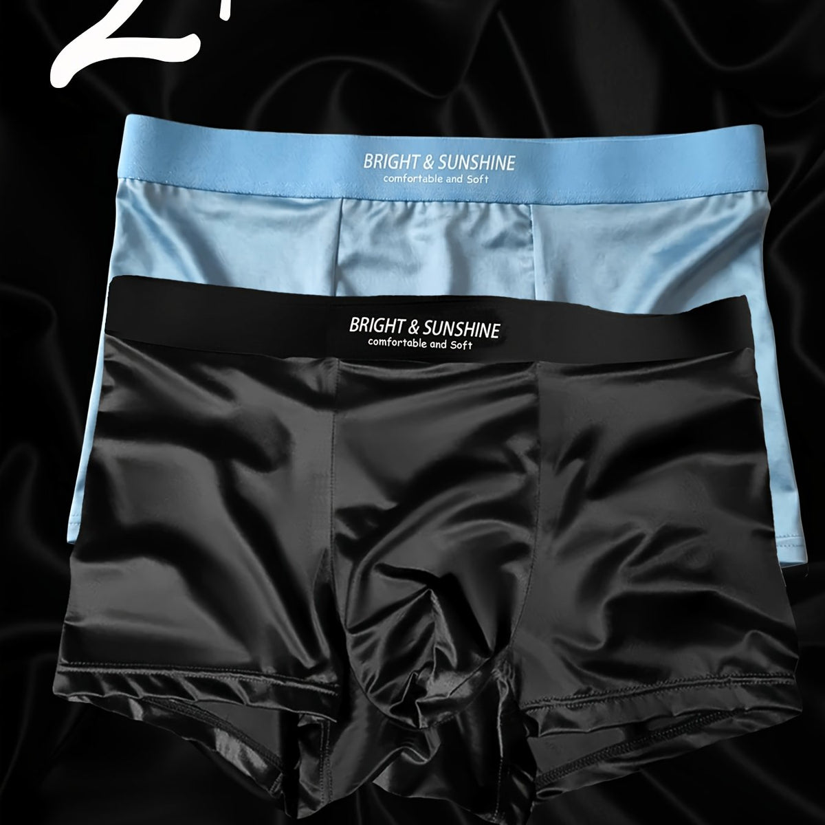 Lot de 2 Noir Bleu