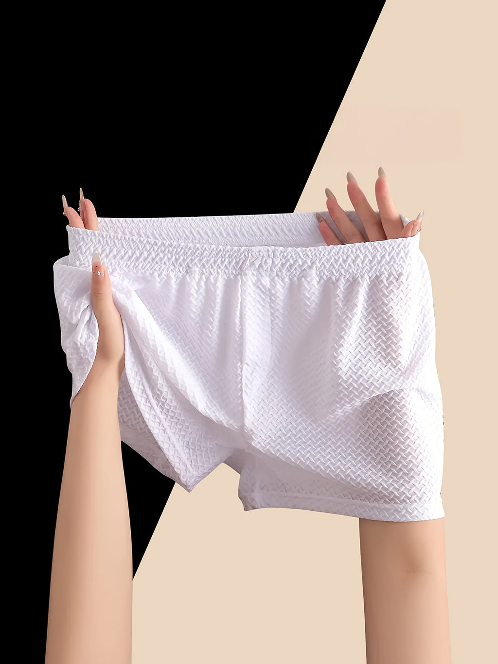Boxer large de sport microfibre homme, 2 coloris