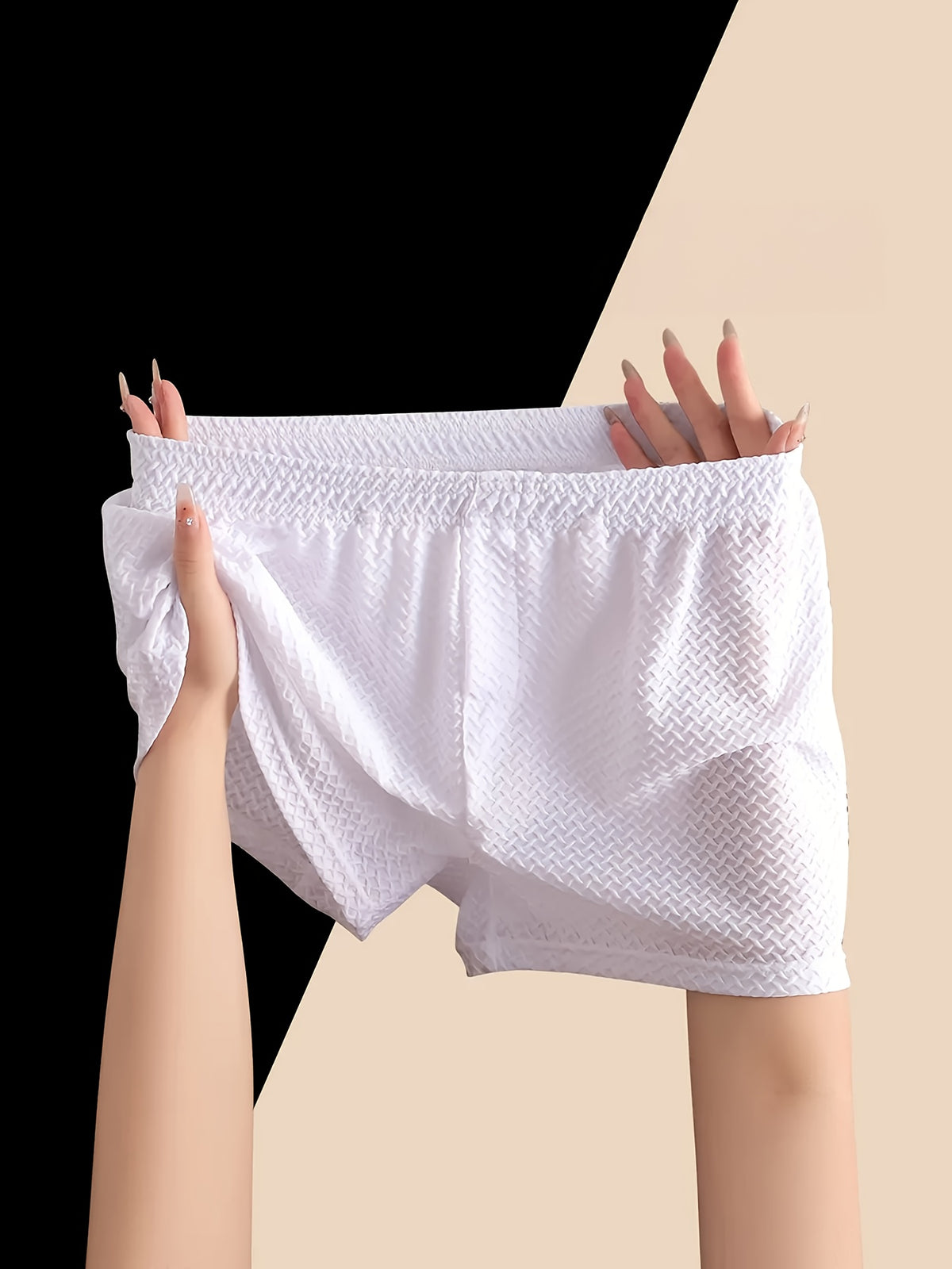 Boxer large de sport microfibre homme, 2 coloris