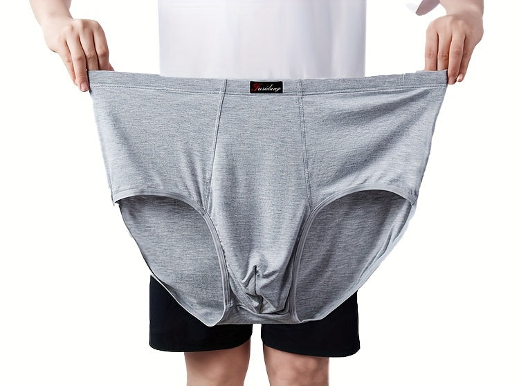 Boxer taille haute large modal homme — lot de 4