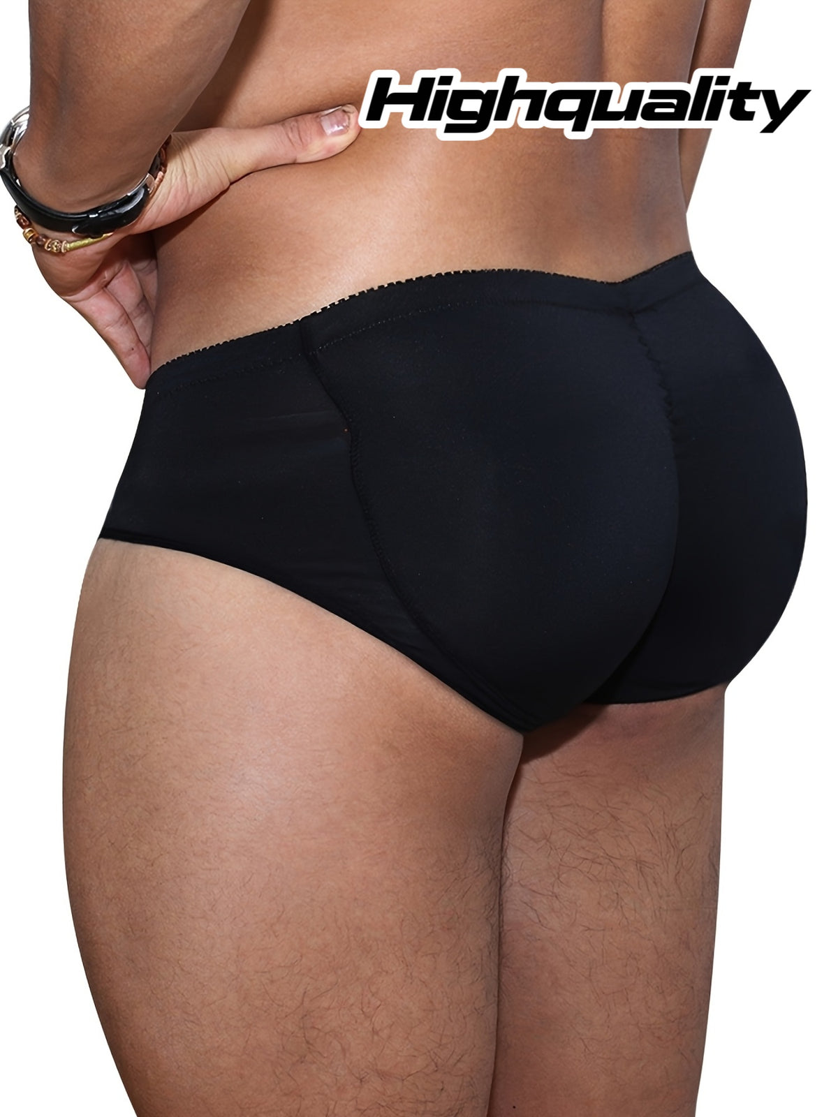 Slip doux microfibre homme, noir — vue 5 Image