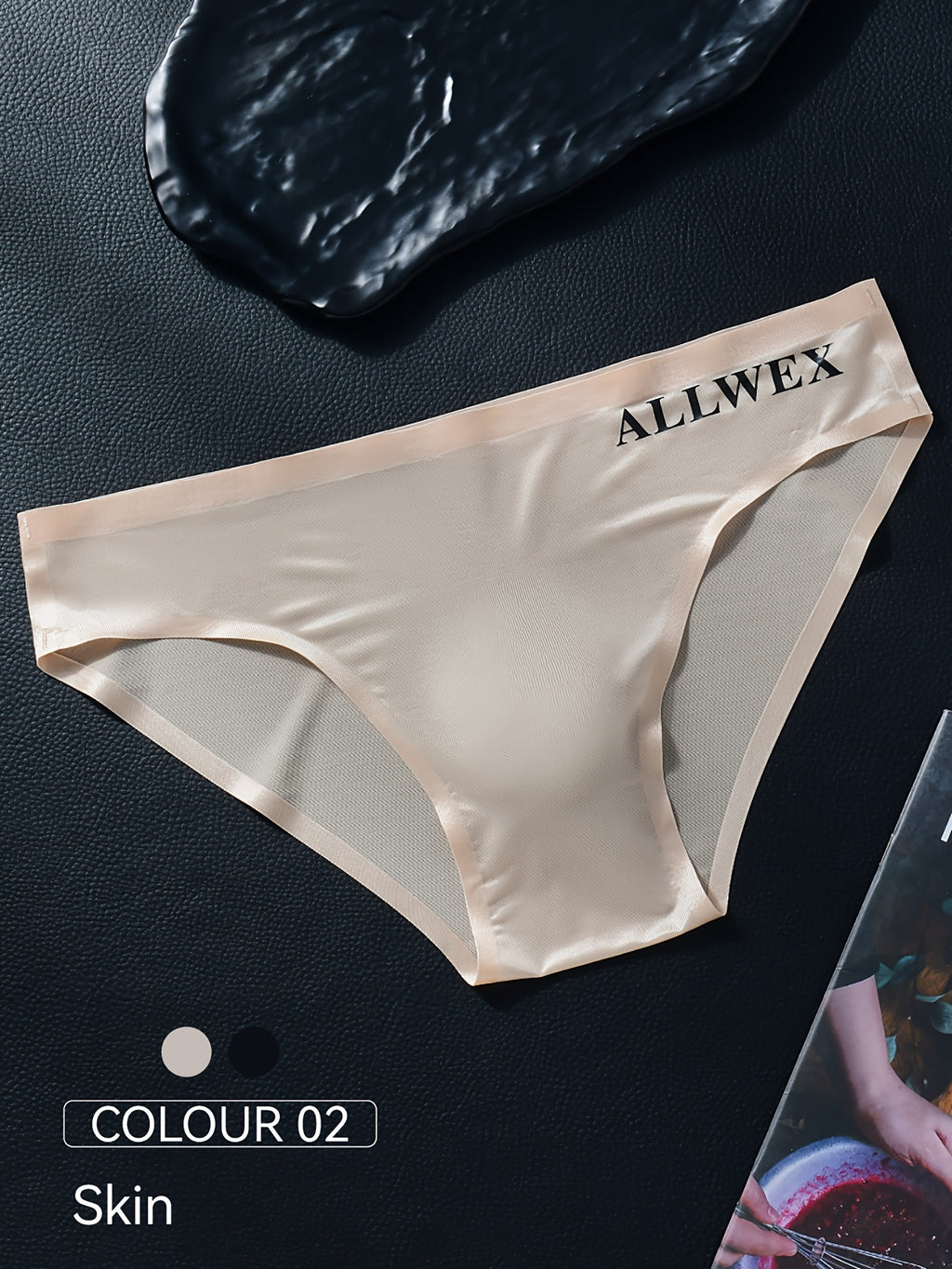 Slip sans couture taille basse homme — lot de 10, imprimé