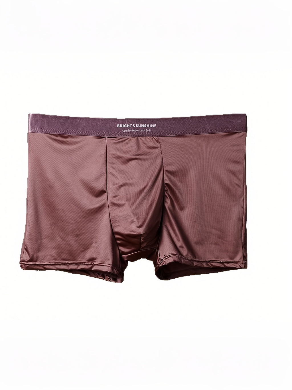 Boxer large respirant soie homme — lot de 3, uni