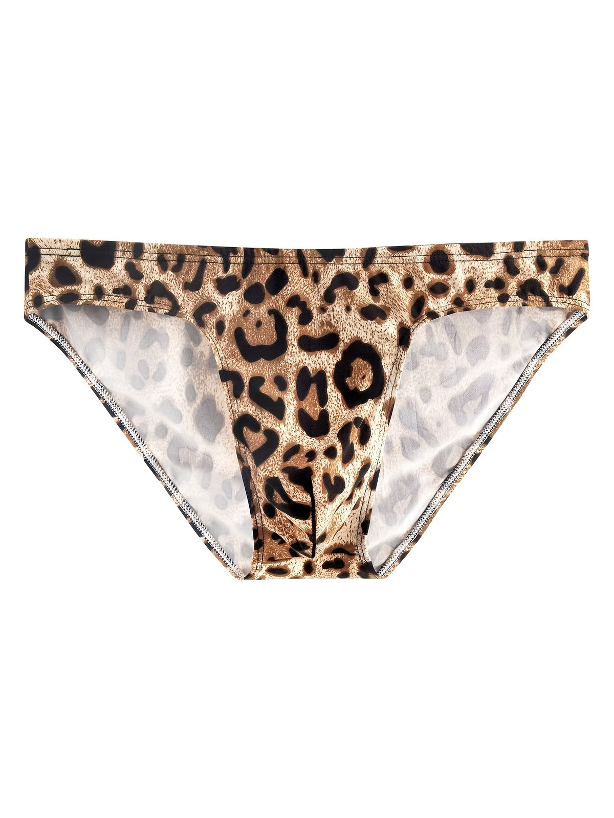 Slip taille basse respirant microfibre homme, jaune