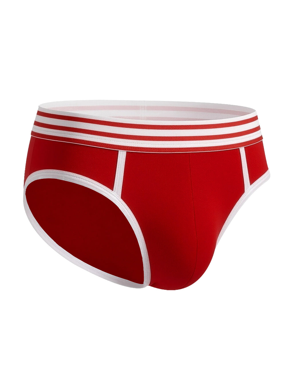 Slip de sport coton homme — lot de 4, uni, assortiment S