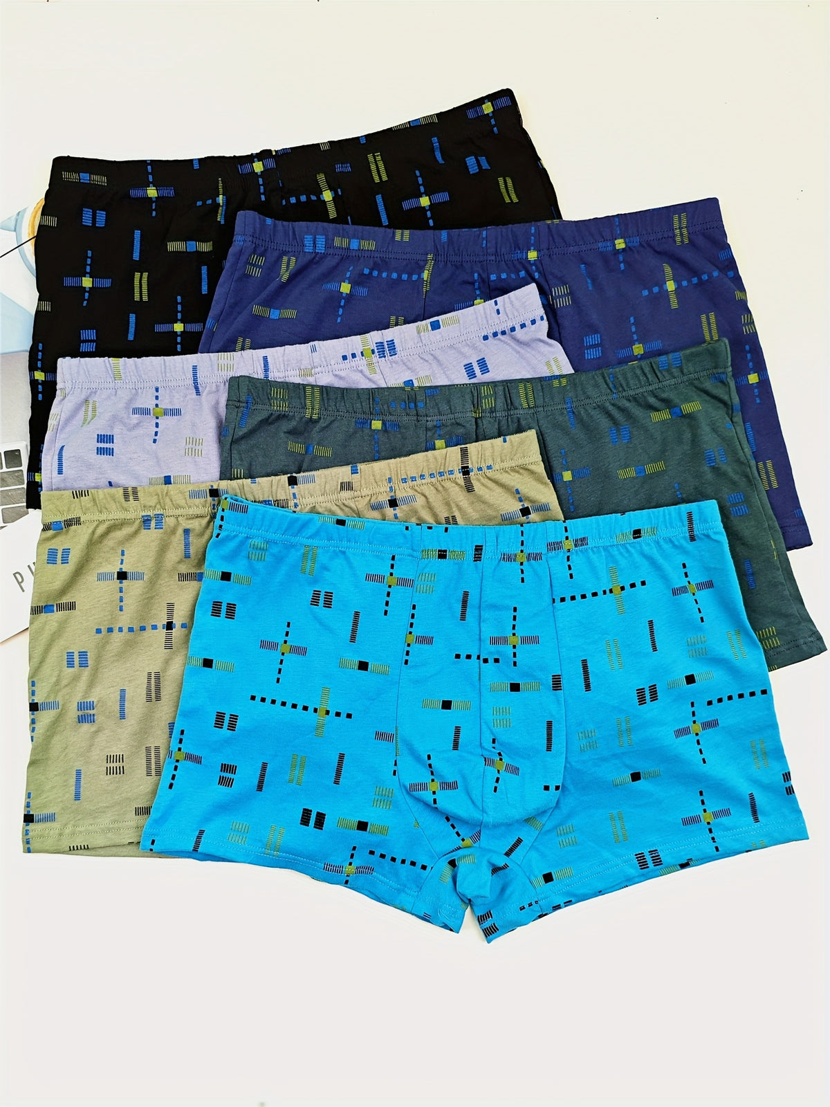Boxer sans couture respirant coton homme — lot de 10