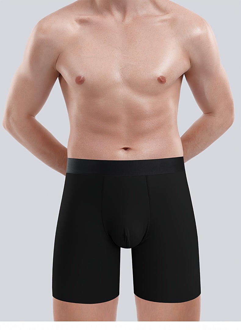 Boxer séchage rapide respirant microfibre homme — lot de 4, uni