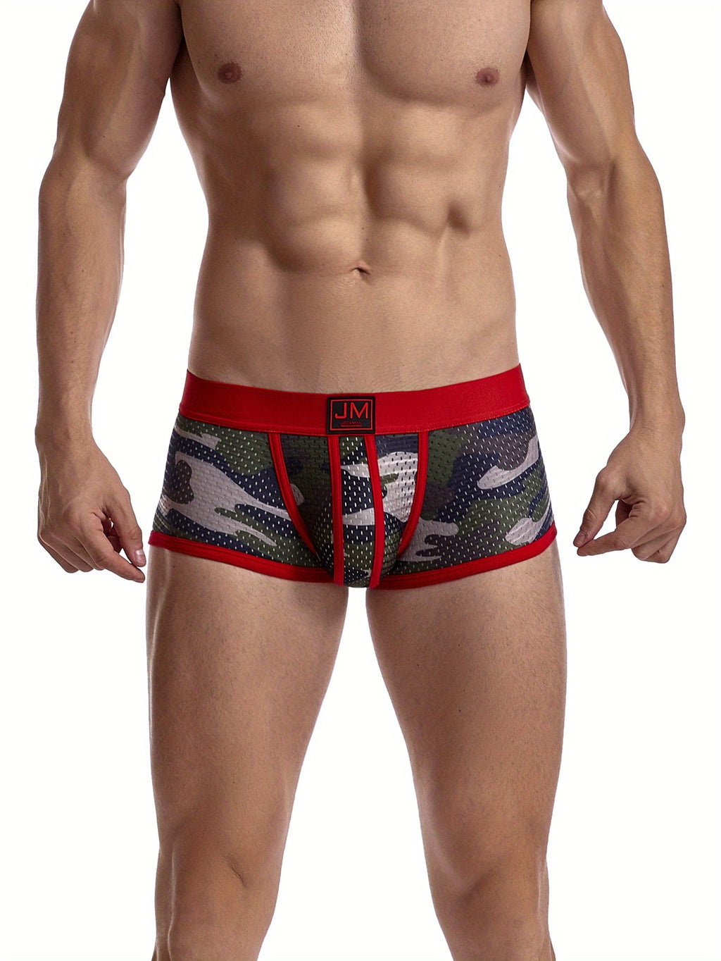 Boxer de sport d'intérieur microfibre homme — lot de 5, imprimé