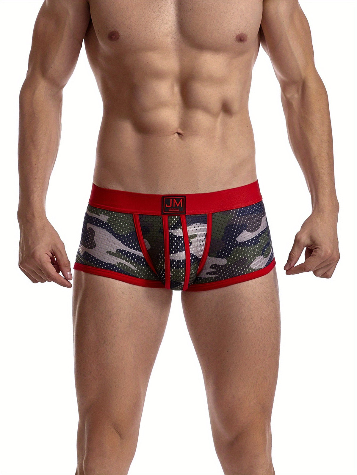 Boxer de sport d'intérieur microfibre homme — lot de 5, imprimé